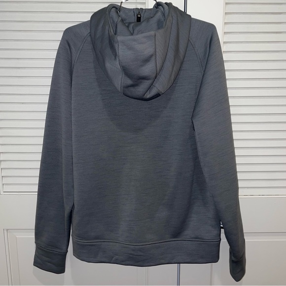 Mens M, Lululemon Gray Zip Plush Hoodie, Lulu ‘Vintage’ - Picture 4 of 5